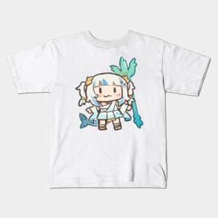 Smol Gawr Gura Kids T-Shirt